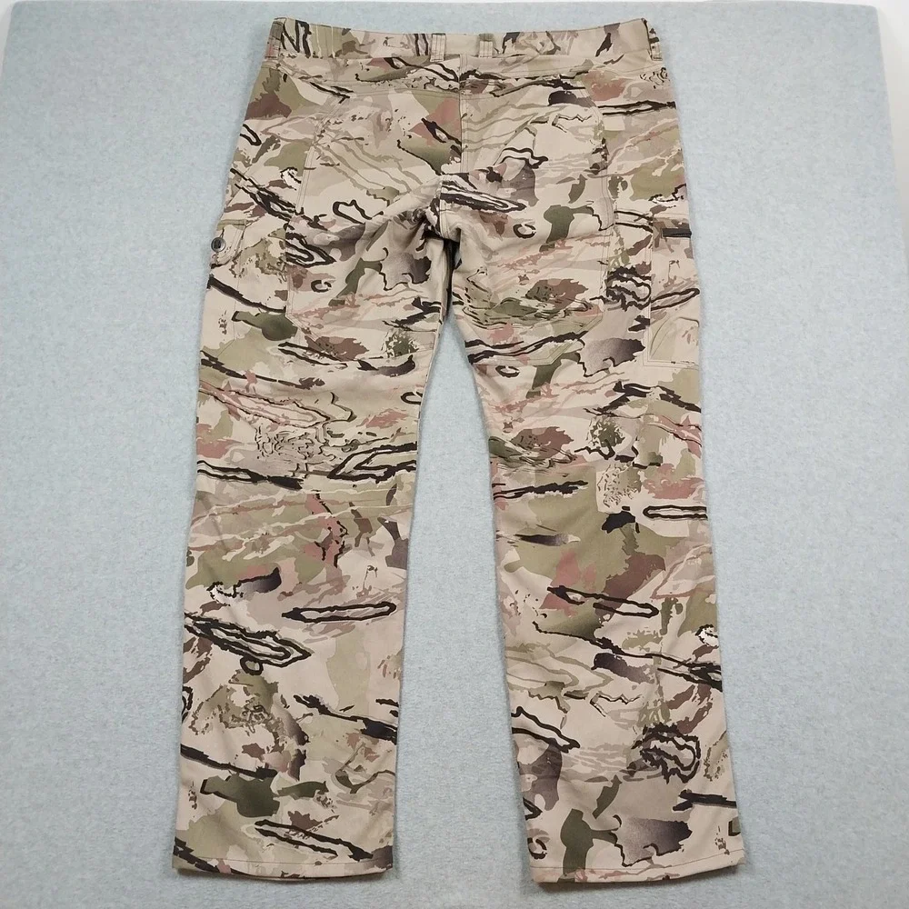 Under Armour Pants Mens 40x32 Barren Camo Hardwoods Hunting Outdoors Backwoods